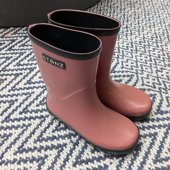 Stonz Other - Stonz Pink Waterproof Rubber Boots - Size 13 (US)
